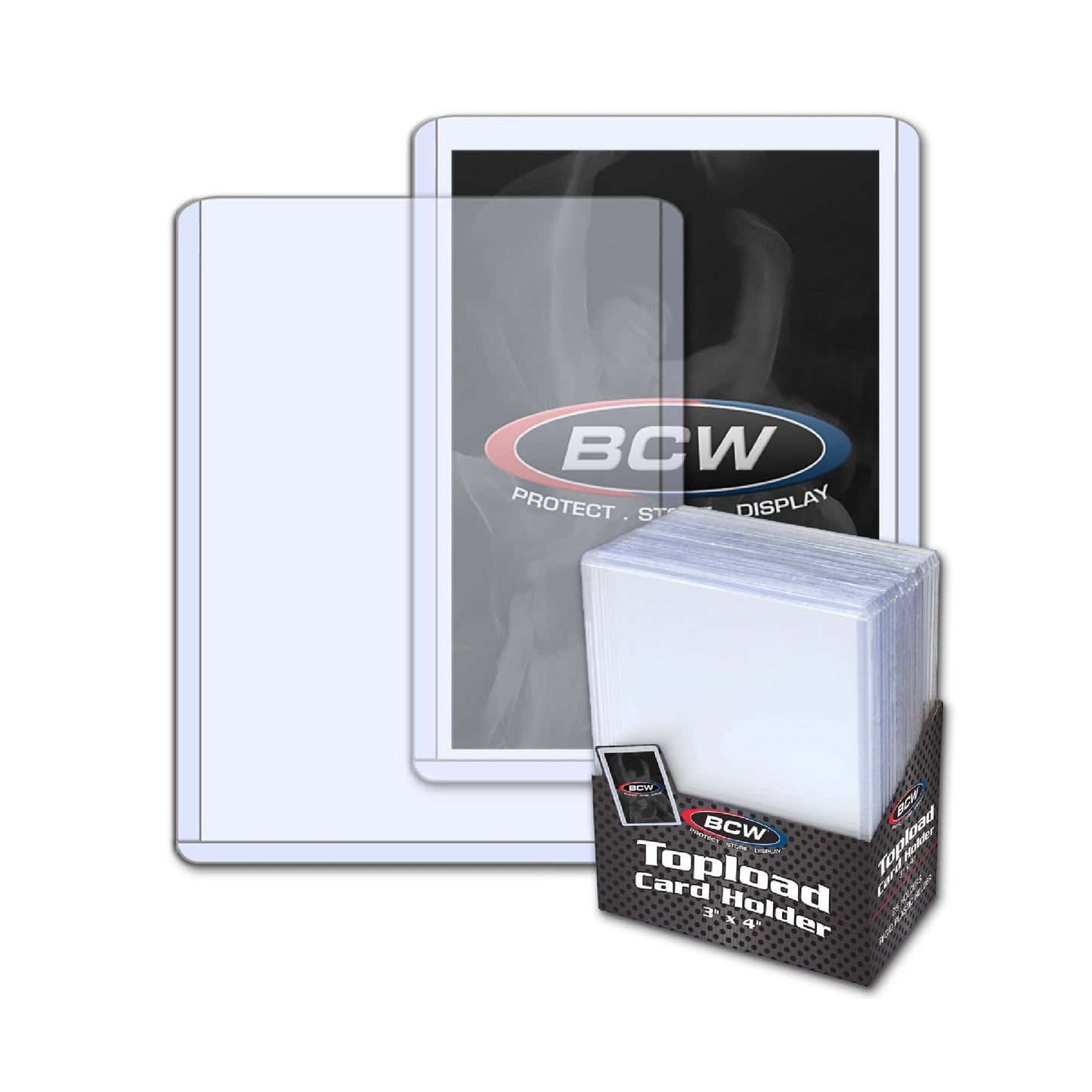 BCW 3x4 Topload Card Holder - Standard
