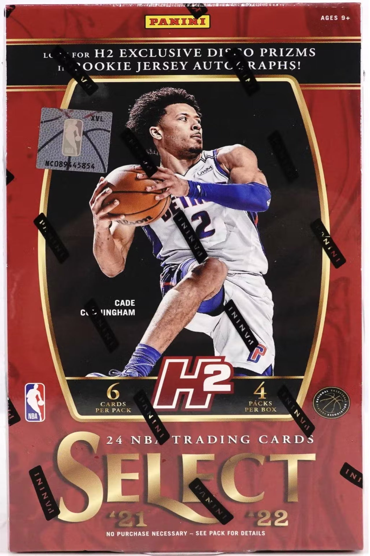 2021/22 Panini Select Hybrid H2 Basketball Box