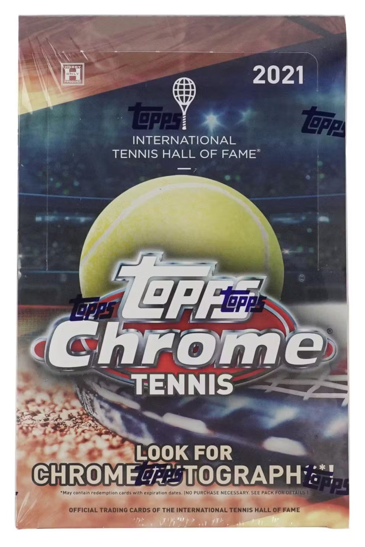 2021 Topps Chrome Tennis Hobby Box