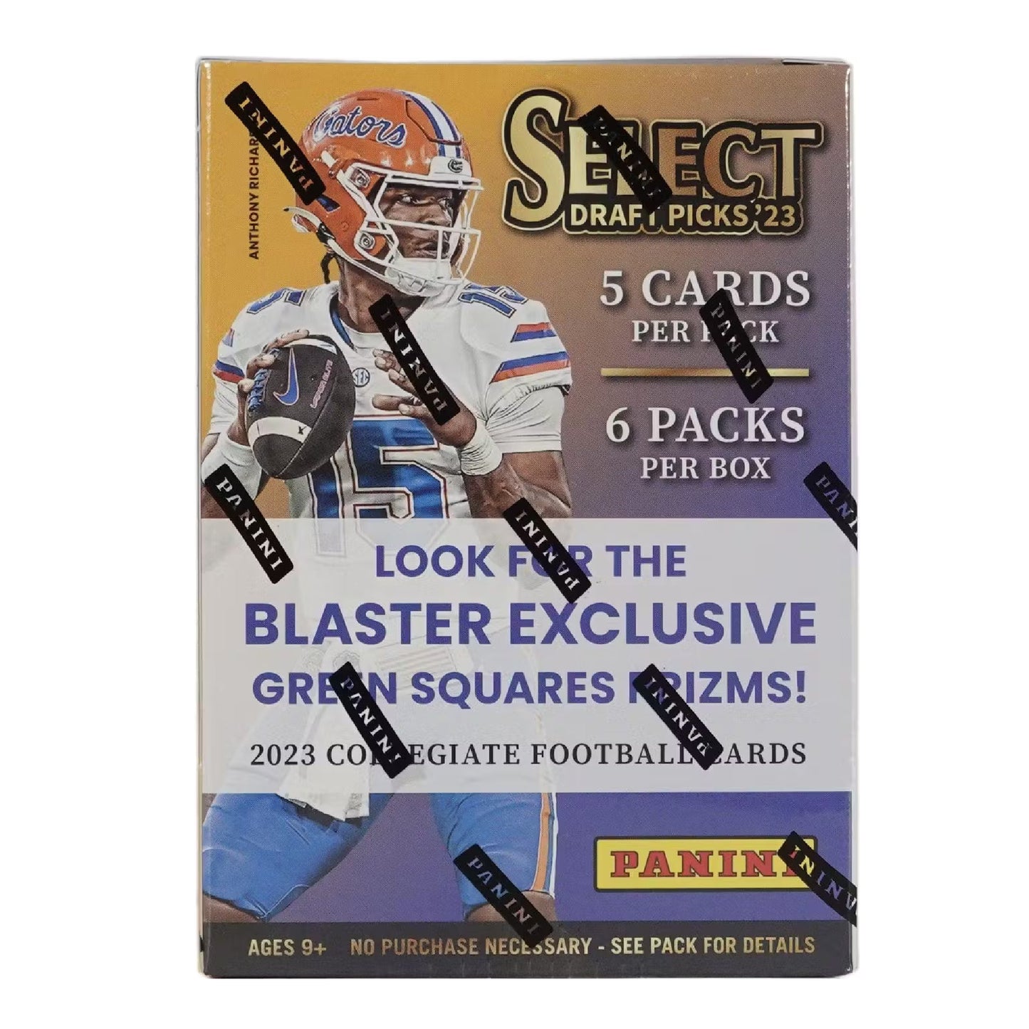 2023 Panini Select Draft Picks Football Blaster Box
