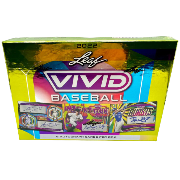 2022 Leaf Vivid Baseball Hobby Box