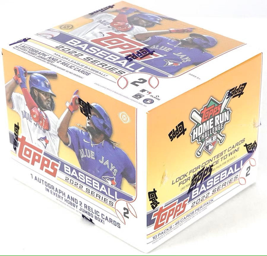 2022 Topps Series 2 Jumbo Baseball Hobby Box