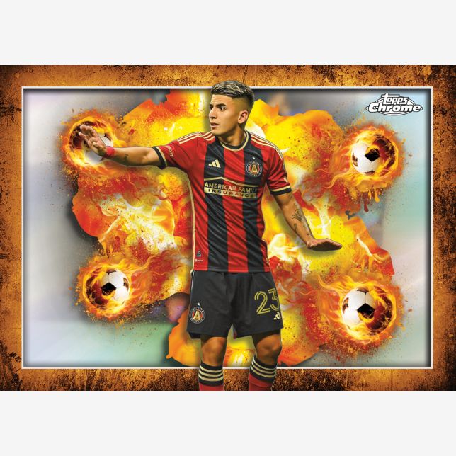 2023 Topps Chrome MLS Major League Soccer Blaster Box