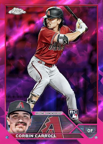 2023 Topps Chrome Sapphire Edition Baseball-Corbin Carroll