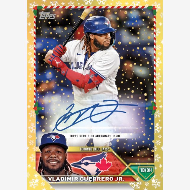 2023 Topps Holiday Baseball - Vladimir Guerrero Jr