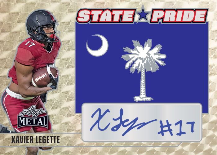 2024 Leaf Metal Football Hobby Box