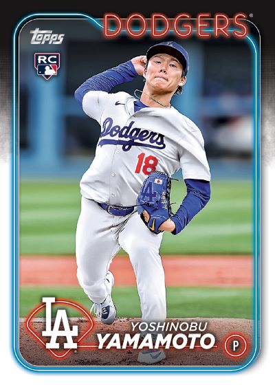 2024 Topps Series 2 Baseball Cards - Yoshinobu Yamamoto