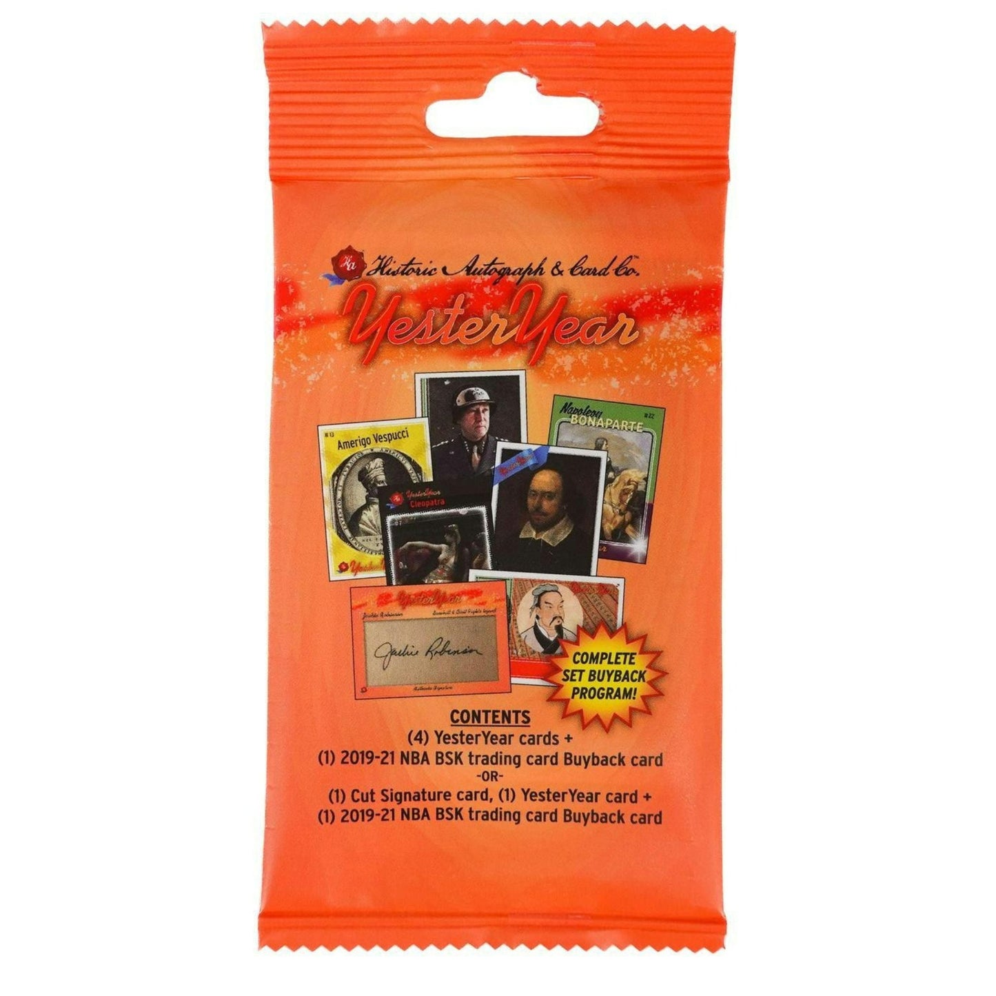 2024 Historic Autographs YesterYear Hobby Pack