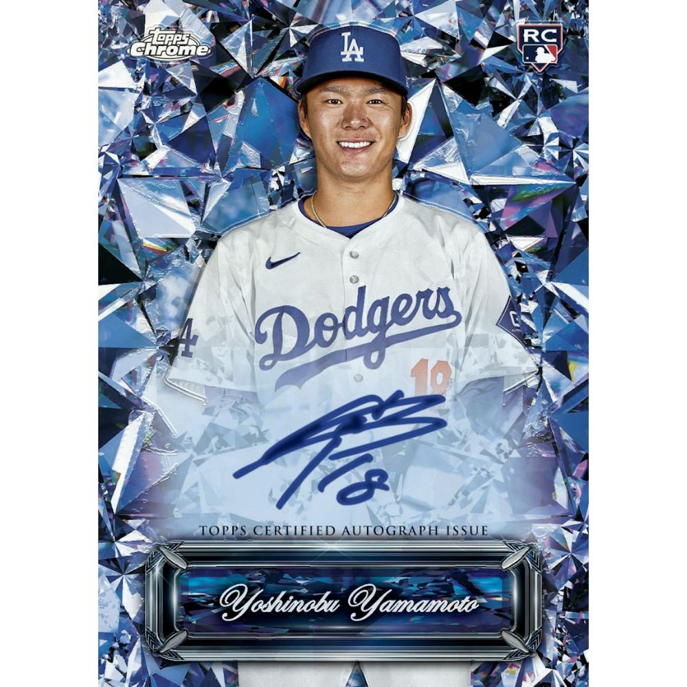 2024 Topps Chrome Sapphire Edition Baseball Cards - Yoshinobu Yamamoto