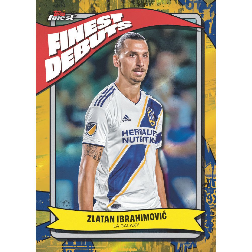 2024 Topps MLS Finest Soccer Cards - Zlatan Ibrahimovic