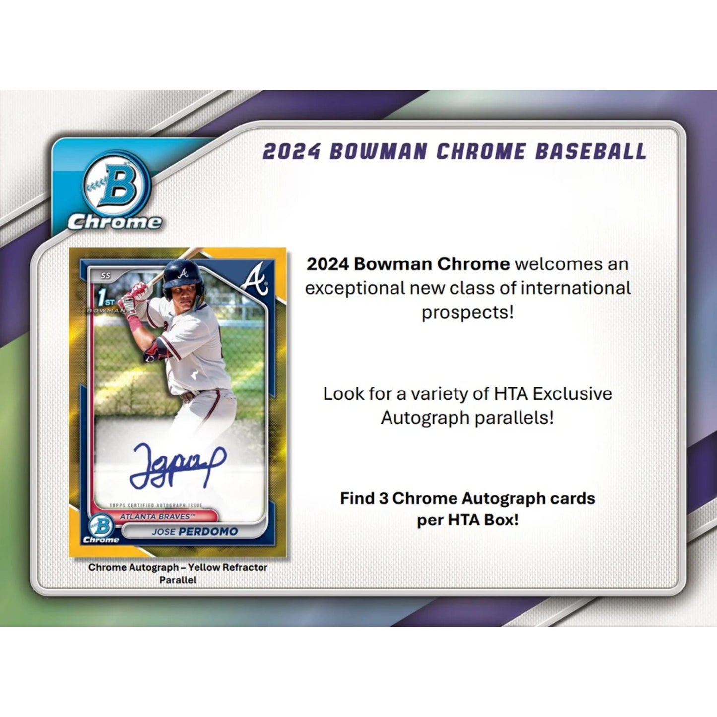 2024 Bowman Chrome Baseball