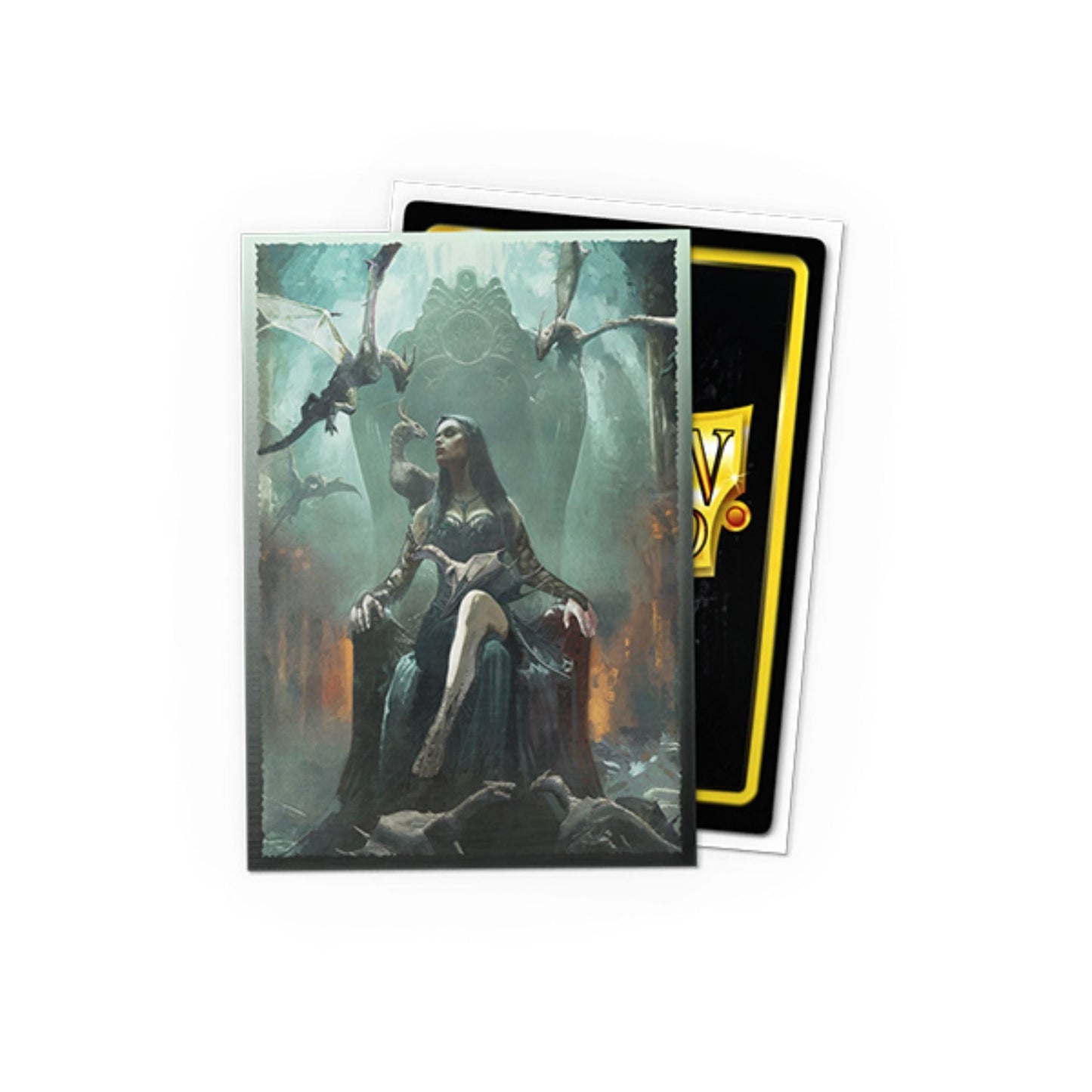 Dragon Shield Sleeves Japanese Brushed Halloween Art