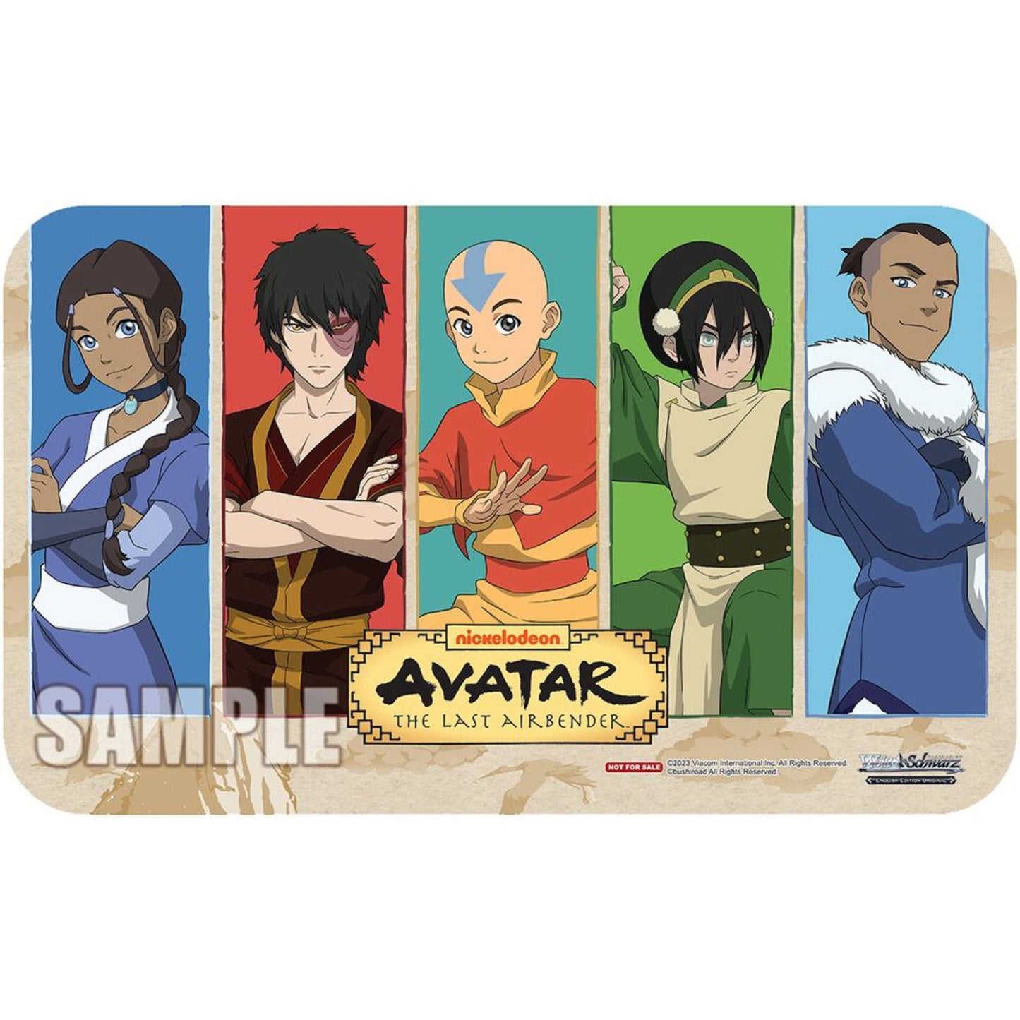 Weiss Schwarz Avatar the Last Airbender Playmat