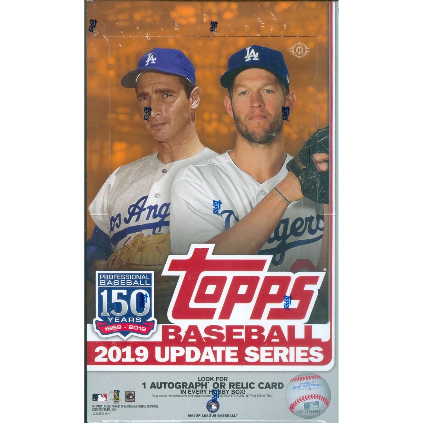 2019 Topps Update Series Baseball Hobby Box