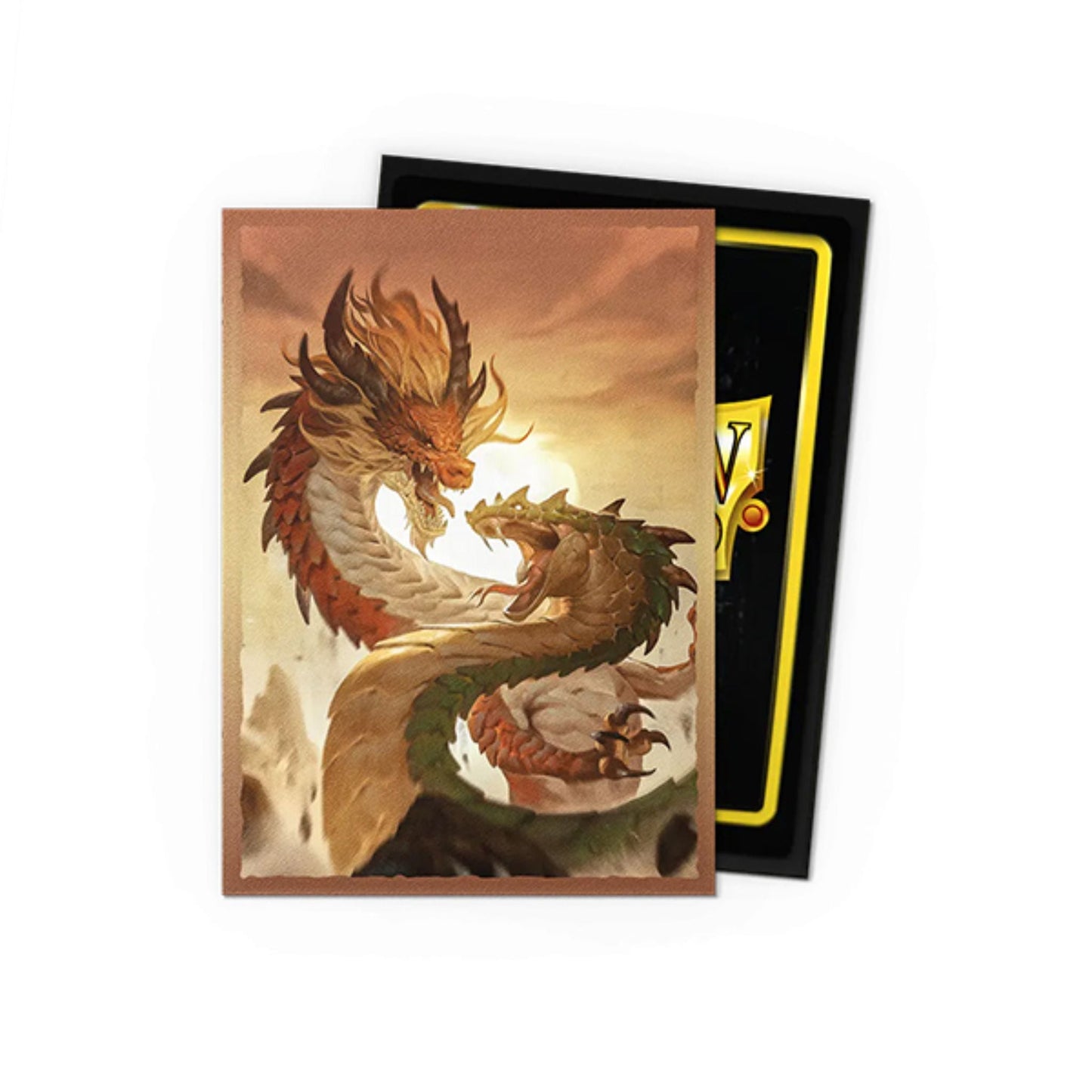 Dragon Shield Standard Dual Matte Wood Snake Sleeves