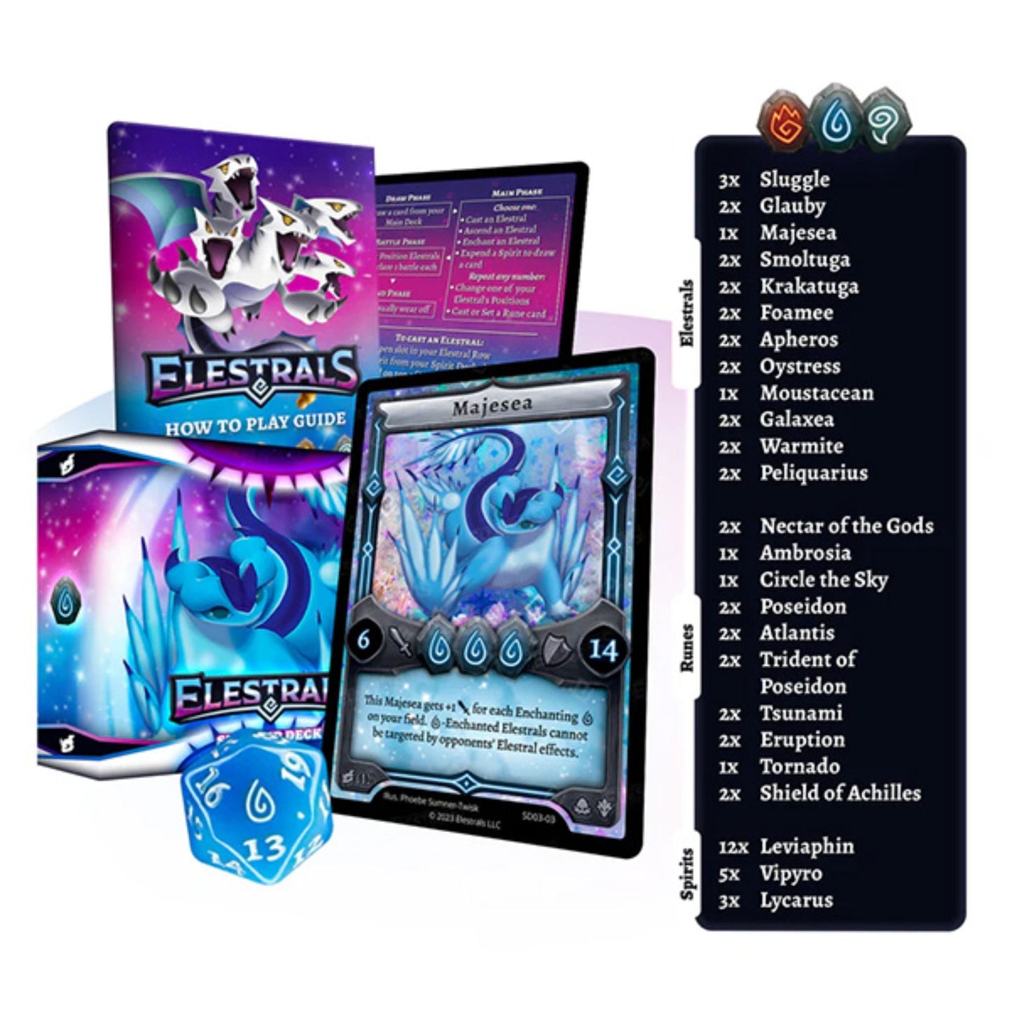 Elestrals 1st Edition Starter Deck Majesea