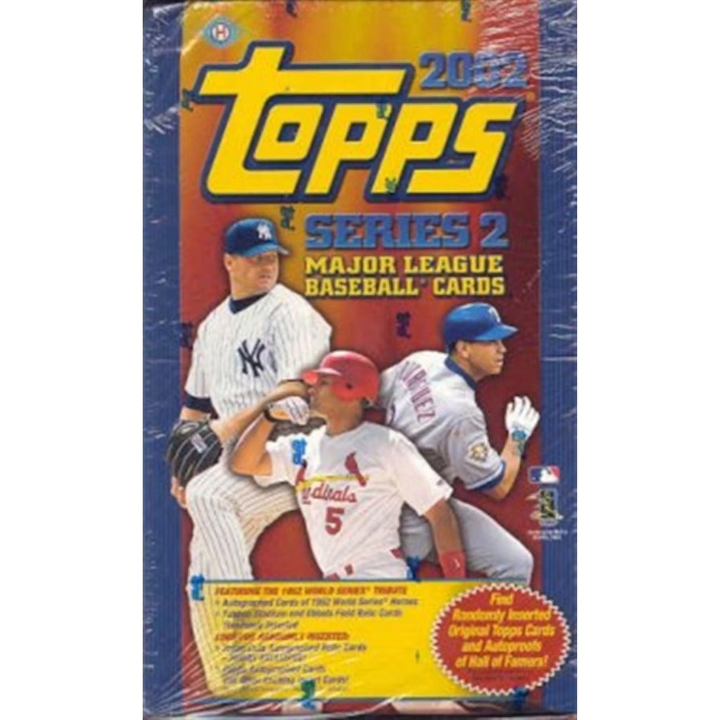 2002 Topps Series 2 Baseball Hobby Box
