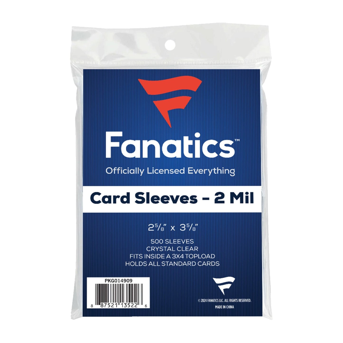 Fanatics Soft Sleeves 500 Count