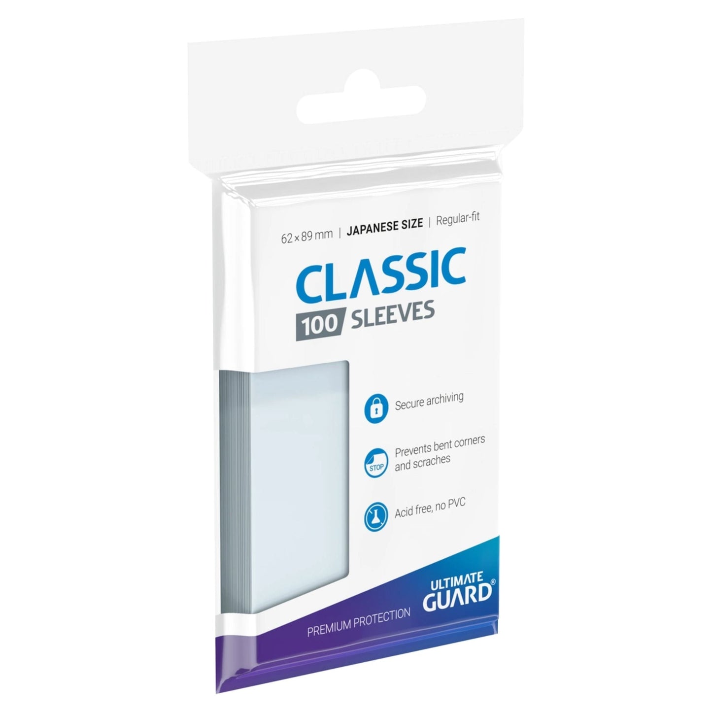 Ultimate Guard Classic Soft Sleeves JP Clear