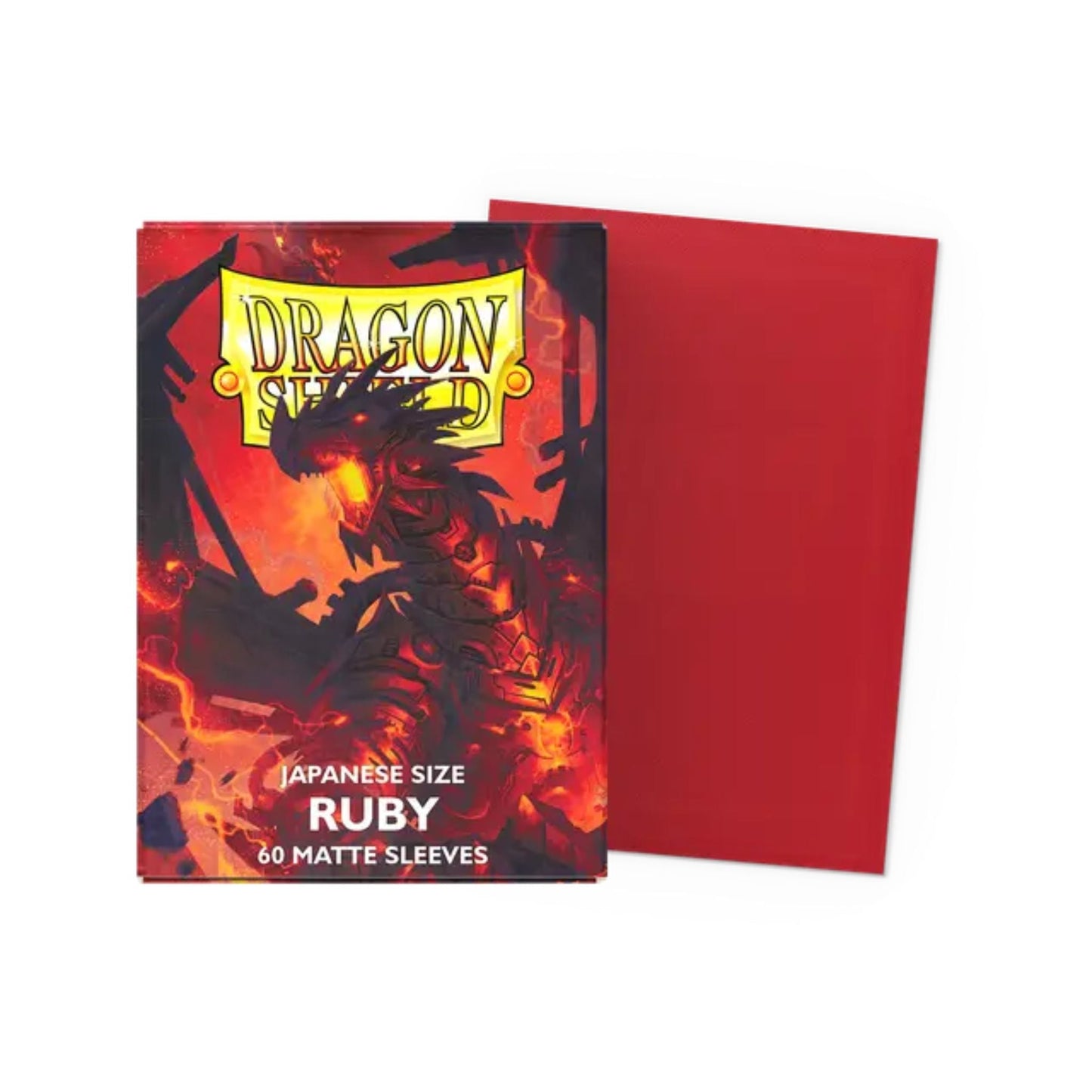 Dragon Shield Sleeves Japanese Matte Ruby Geledar