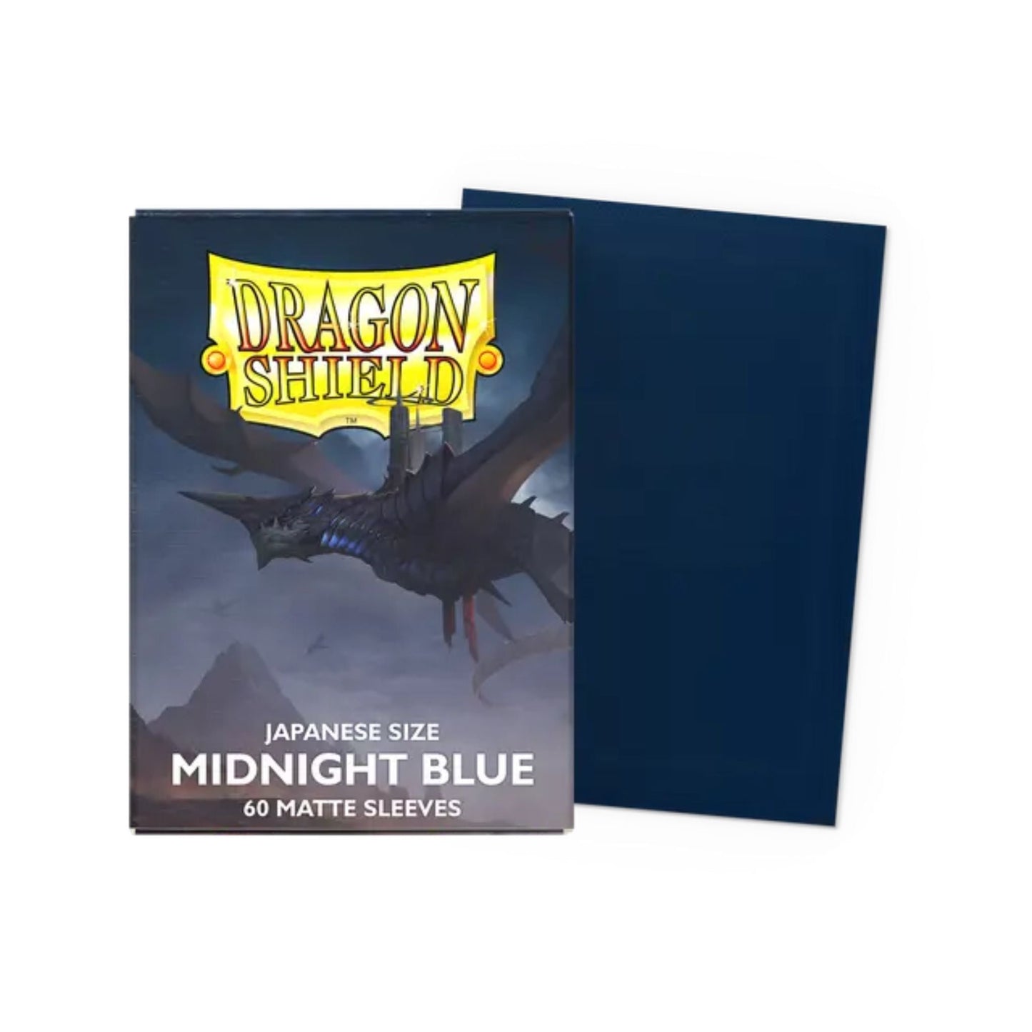 Dragon Shield Sleeves Japanese Matte Midnight Blue