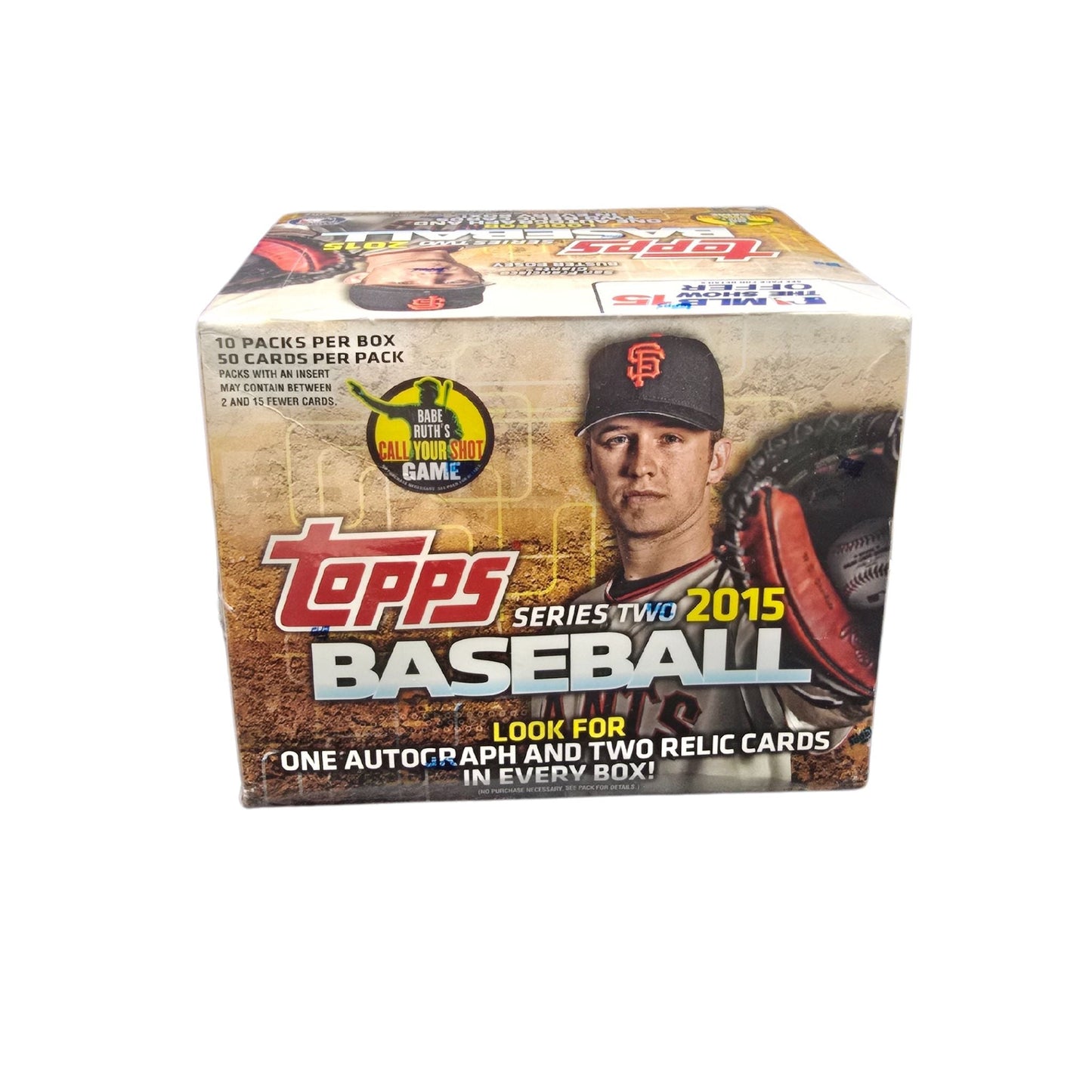 2015 Topps Series 2 Baseball Jumbo Box