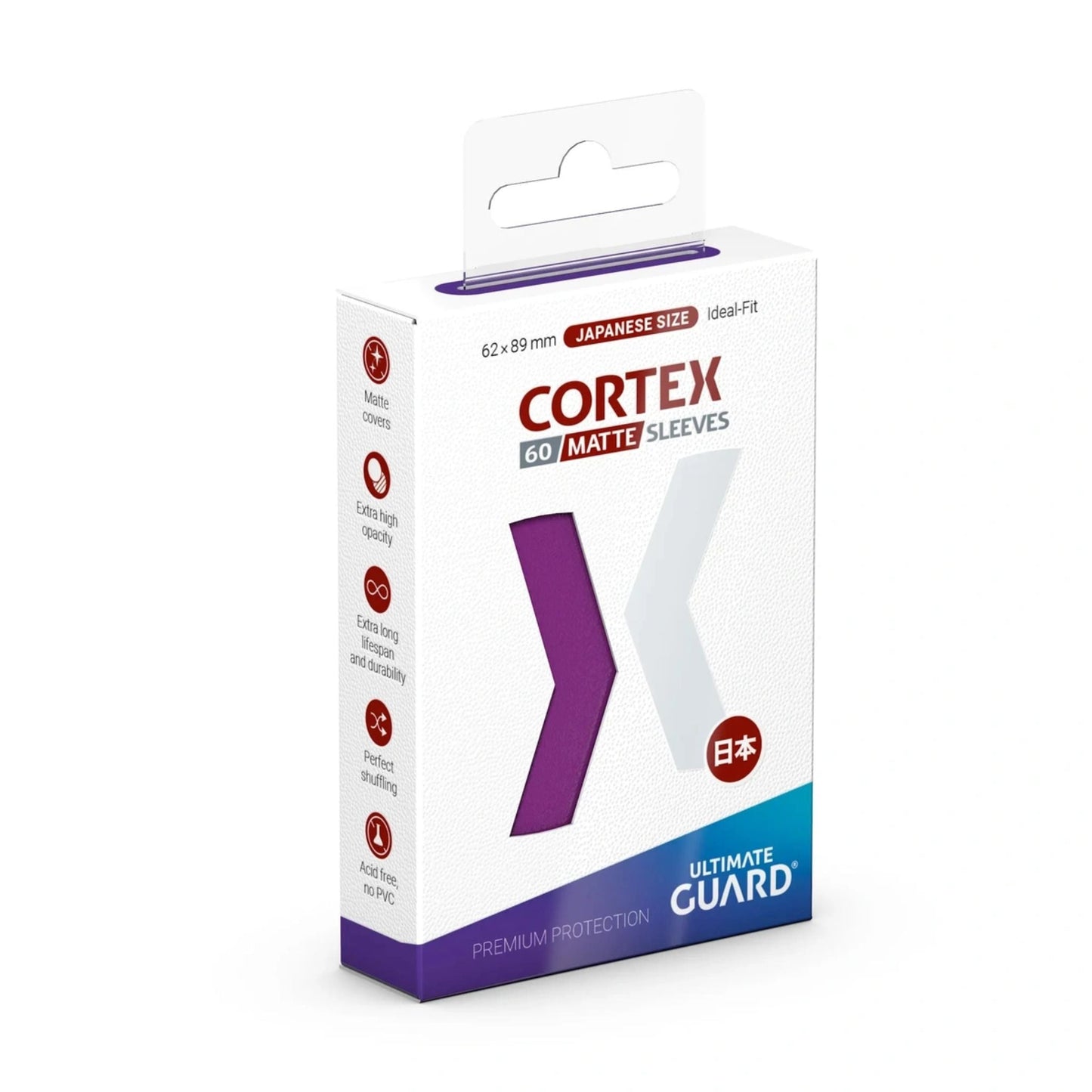 Ultimate Guard Cortex Japanese Size MattevPurple