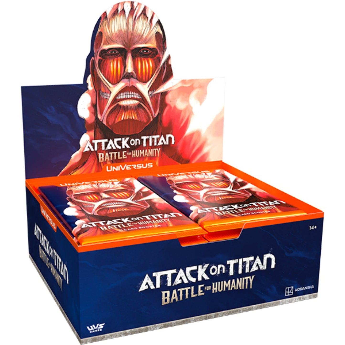 UniVersus Attack on Titan Battle for Humanity Booster Box