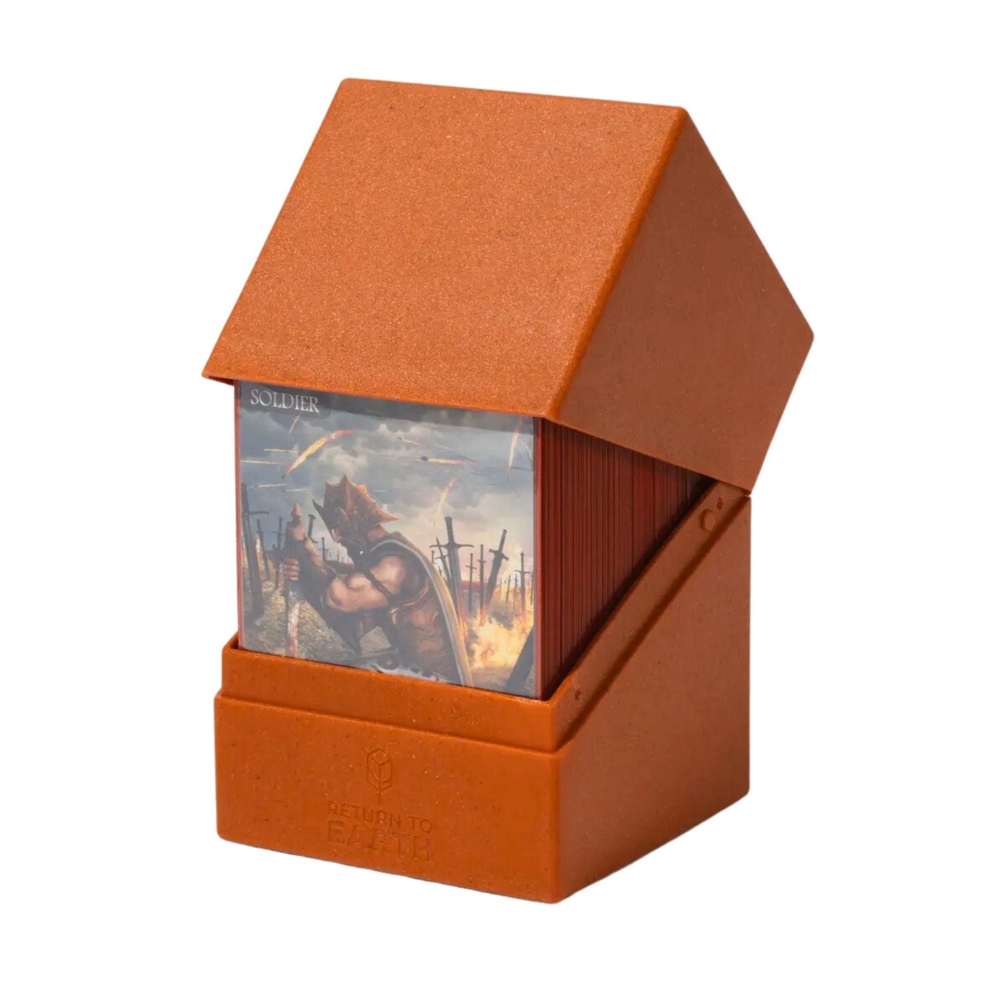 Ultimate Guard Boulder 100+ Standard Return to Earth Orange Deck Case