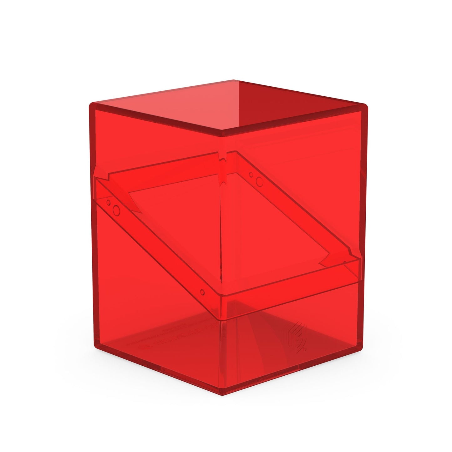 Ultimate Guard Boulder 100+ Standard Clear Ruby Deck Case