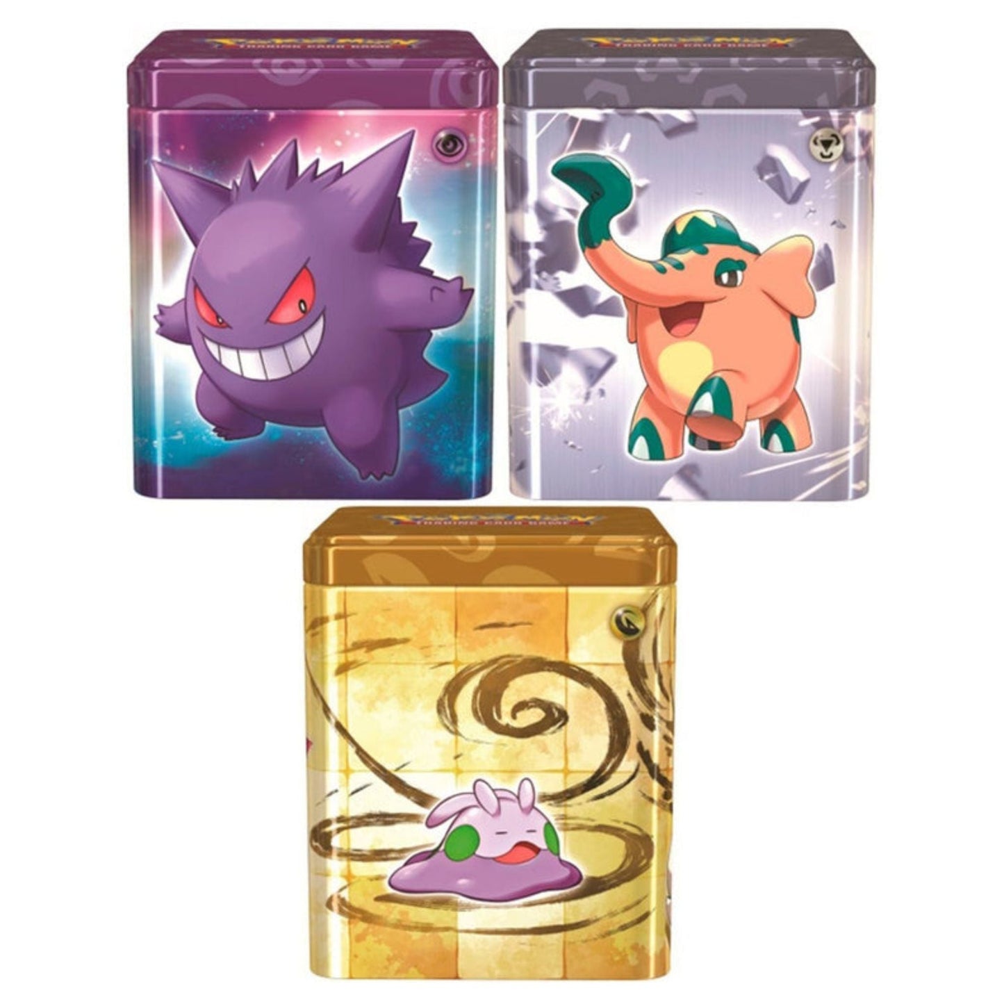 Pokemon 2024 Q1 Stacking Tin Display (6 Tins)