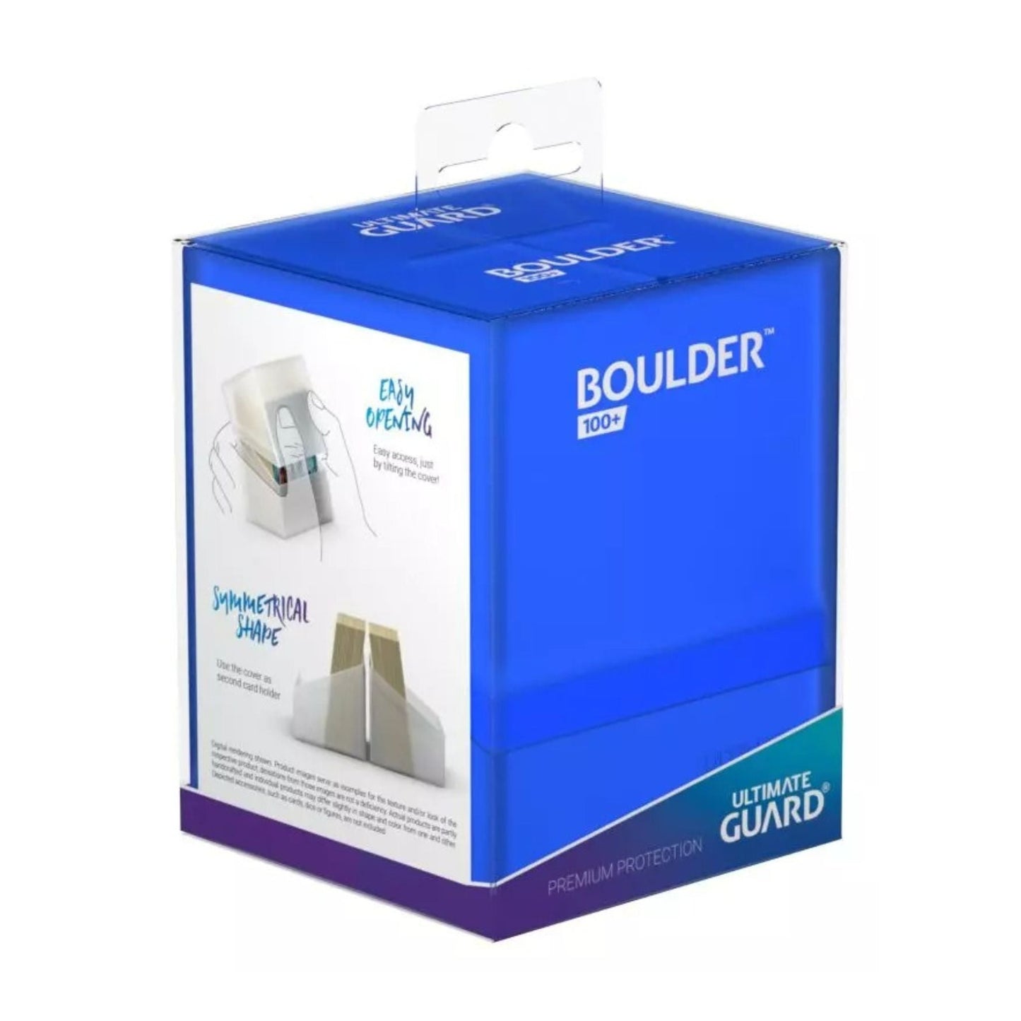 Ultimate Guard Boulder Deck Case 100+ Sapphire