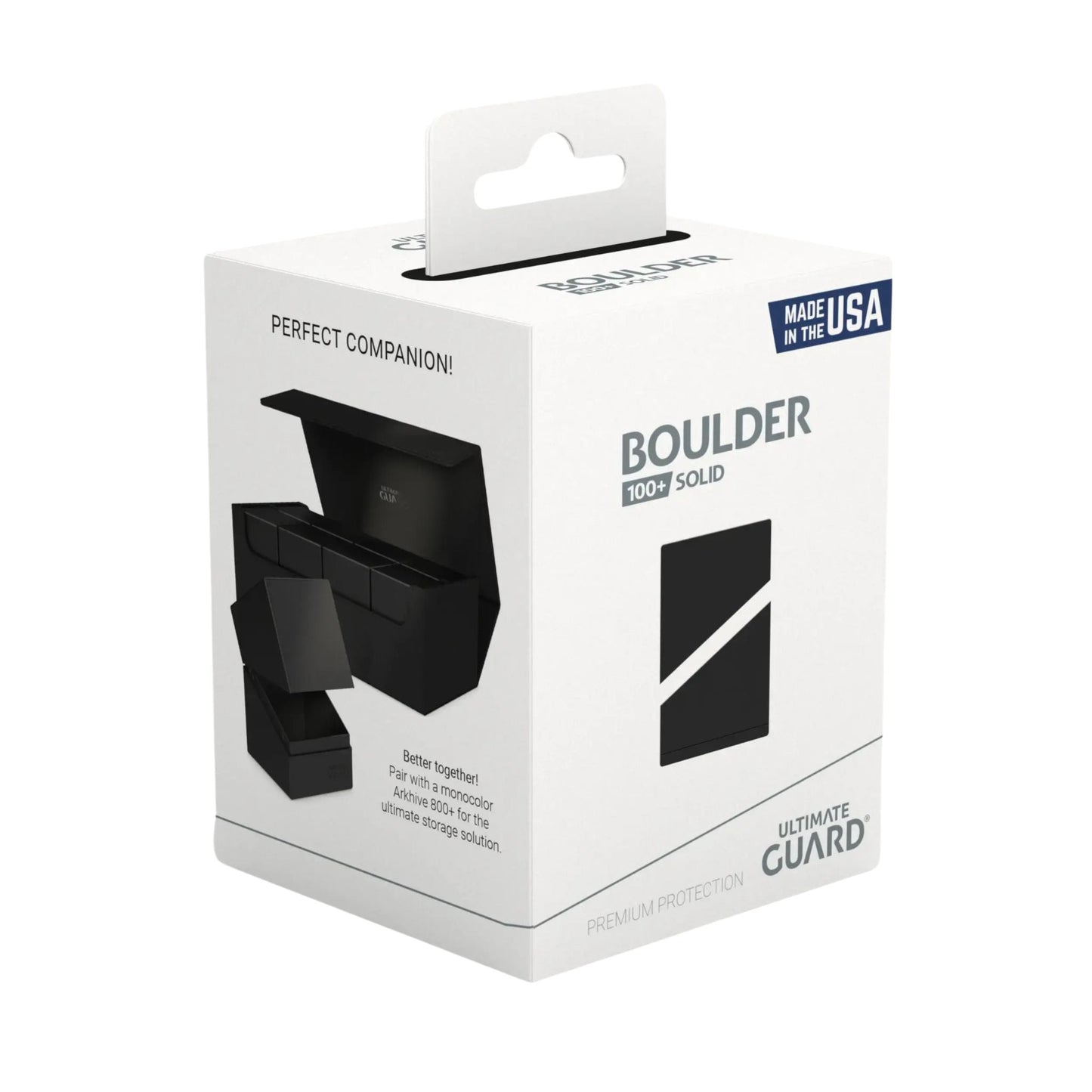 Ultimate Guard Boulder Solid 100+ Black