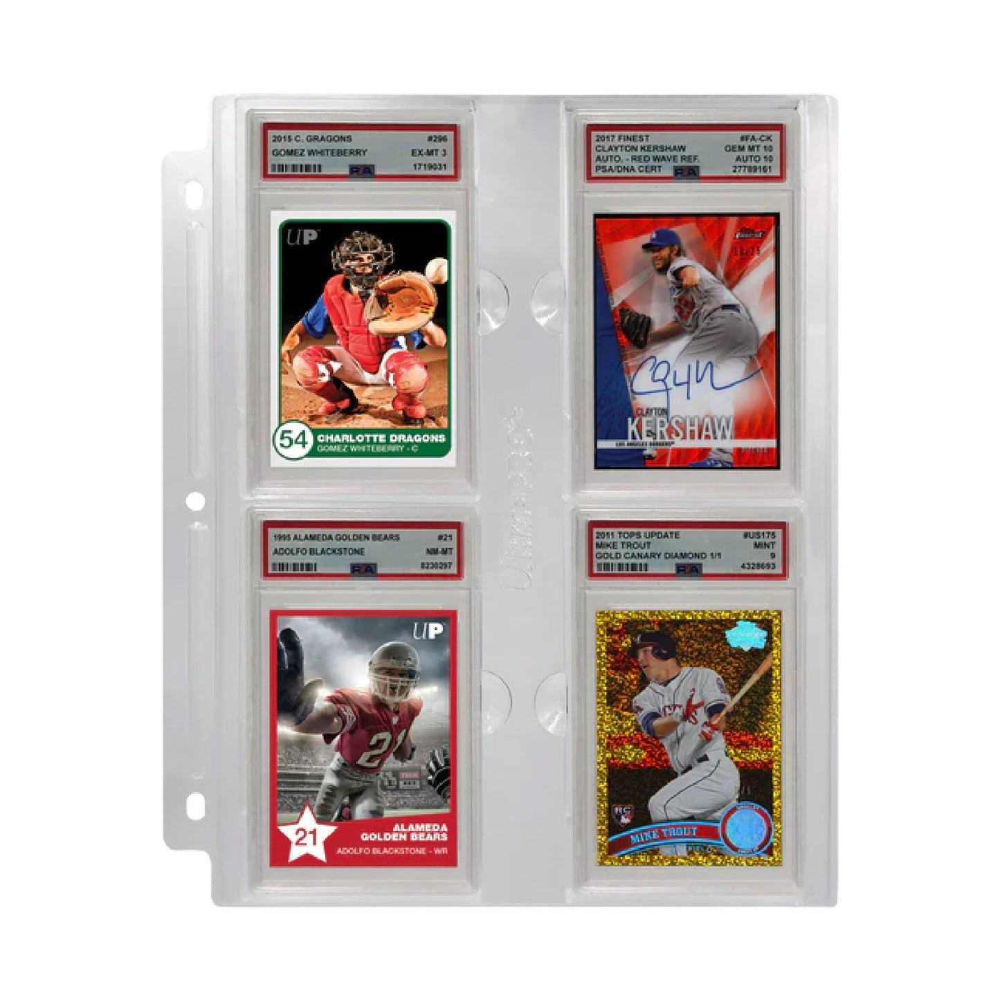 Ultra Pro Graded PSA Slabs Page
