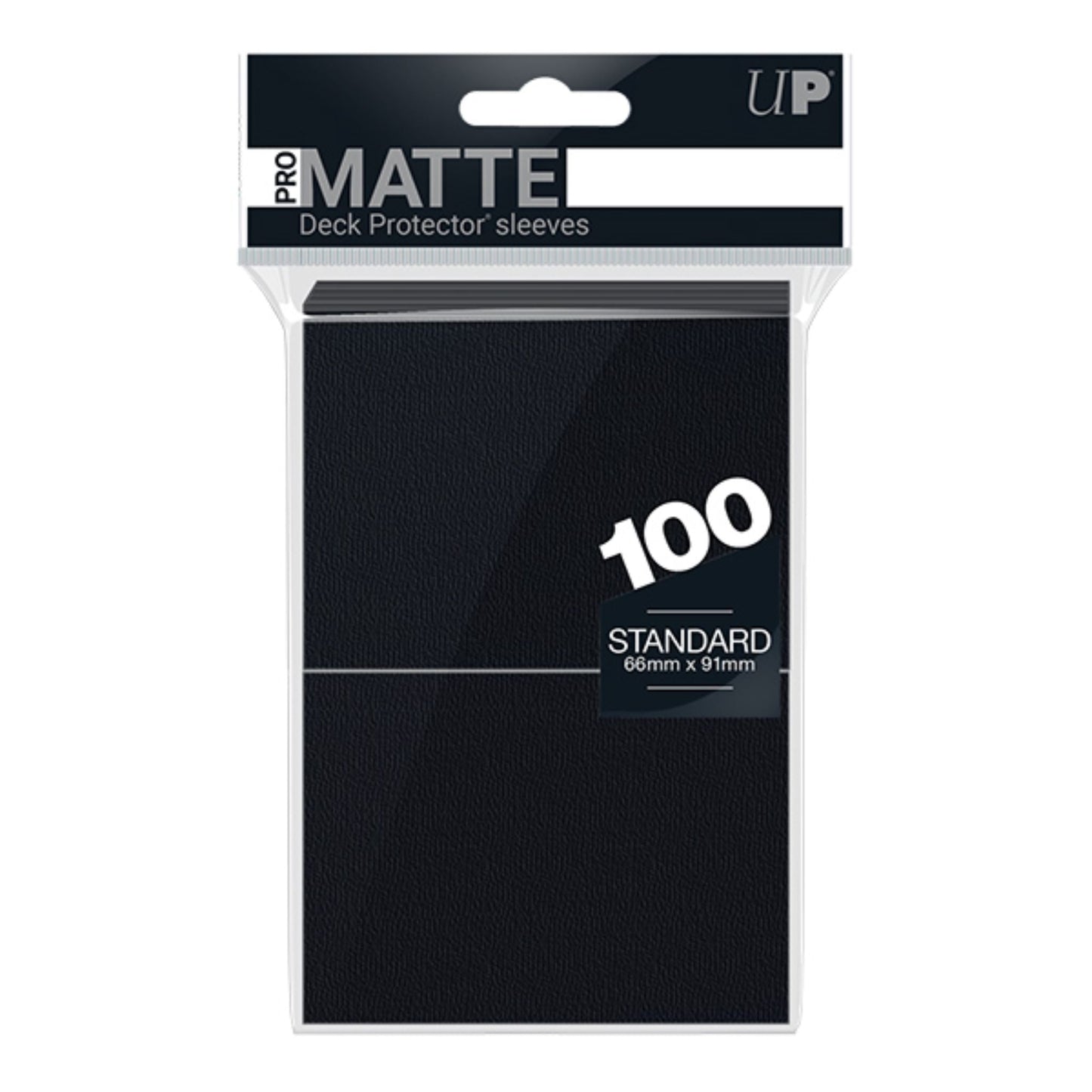 Ultra Pro Matte Solid Black Deck Protectors