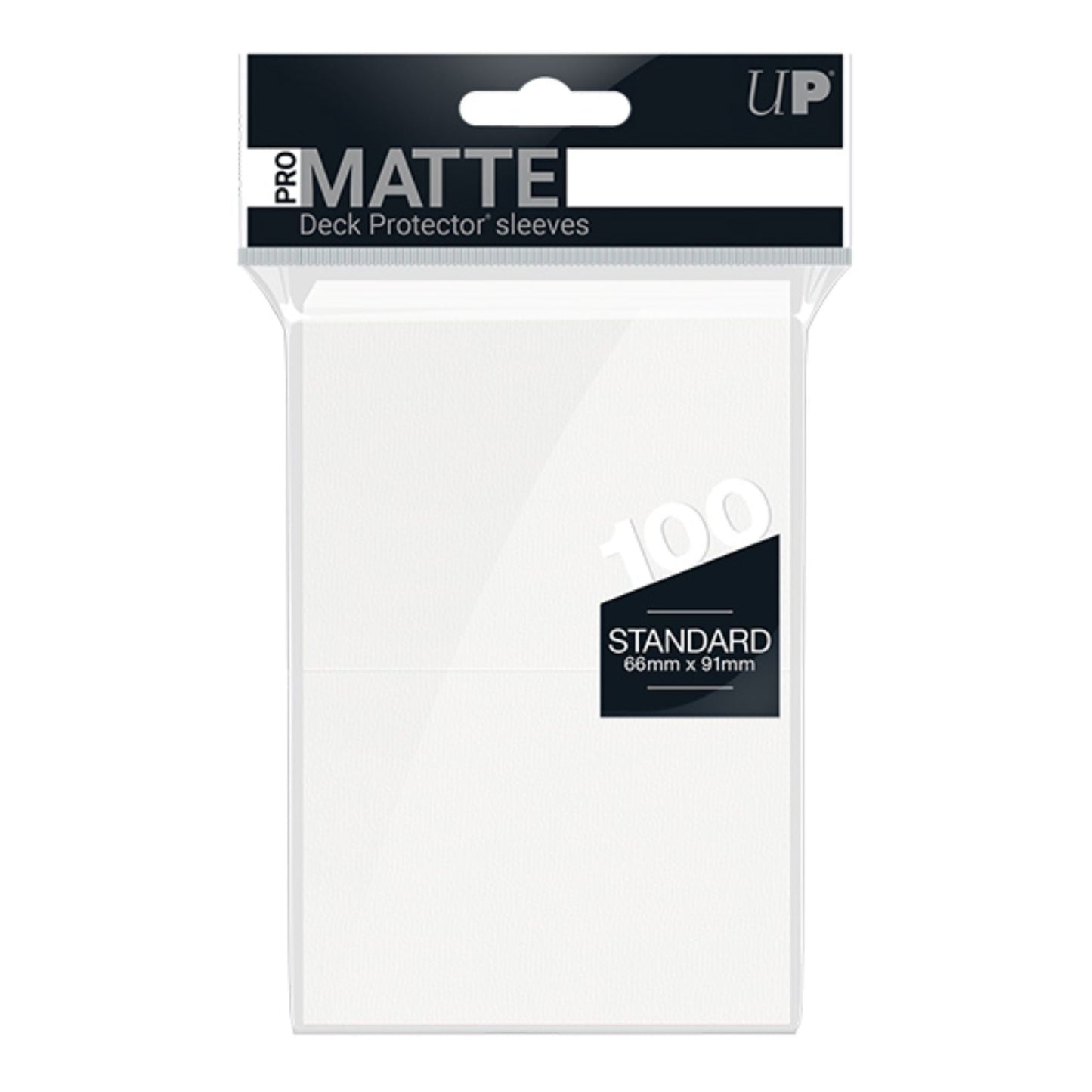 Ultra Pro Matte Solid White Deck Protectors