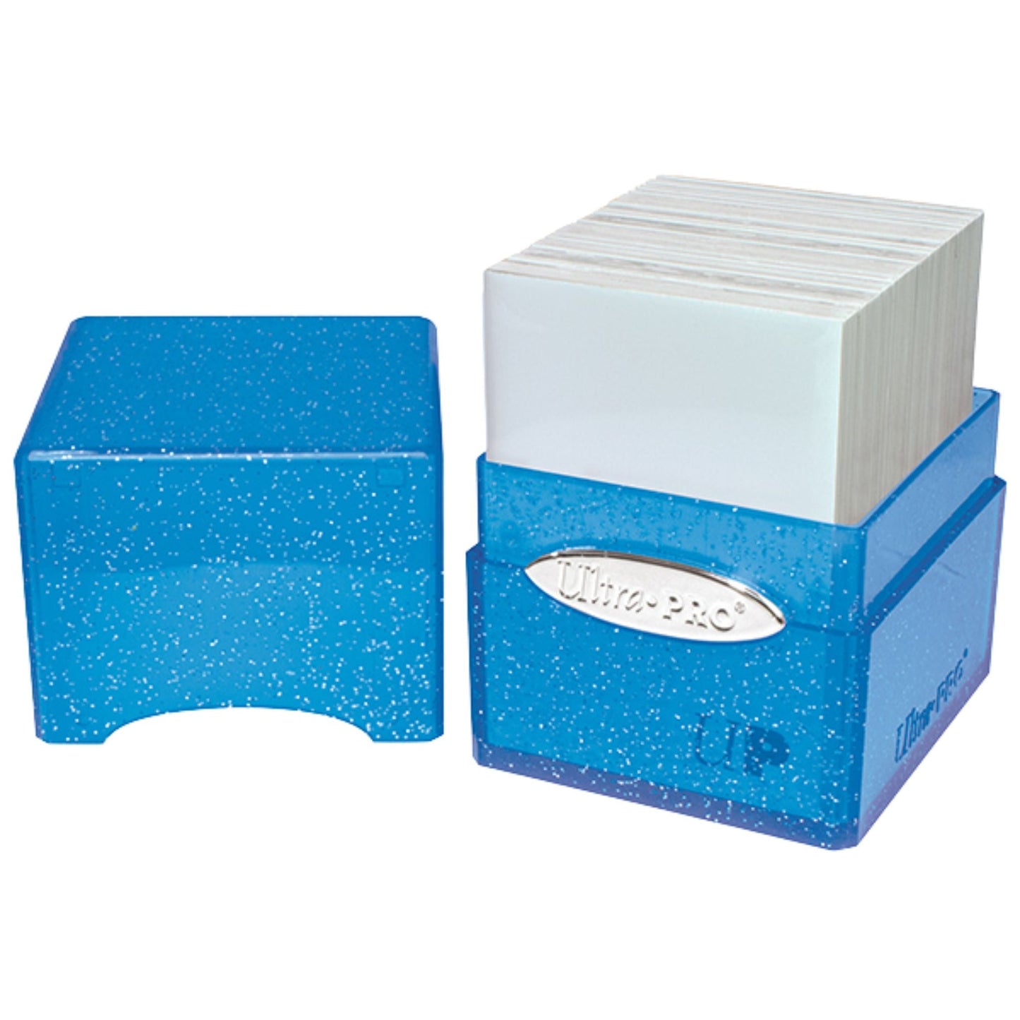Ultra Pro Satin Cube 100+ Glitter Deckbox (Blue)