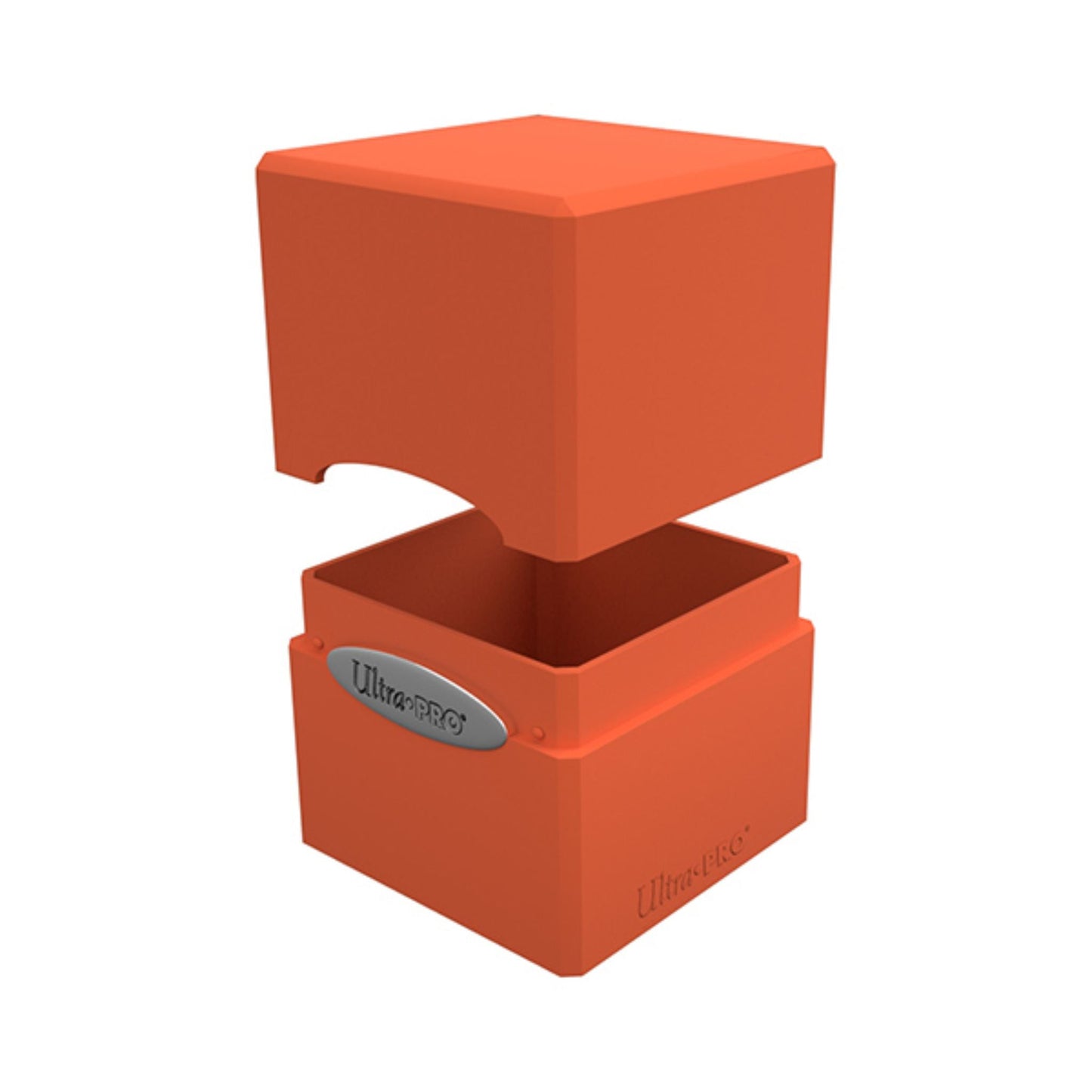 Ultra Pro Satin Cube 100+ Solid Orange Deckbox (Pumpkin)