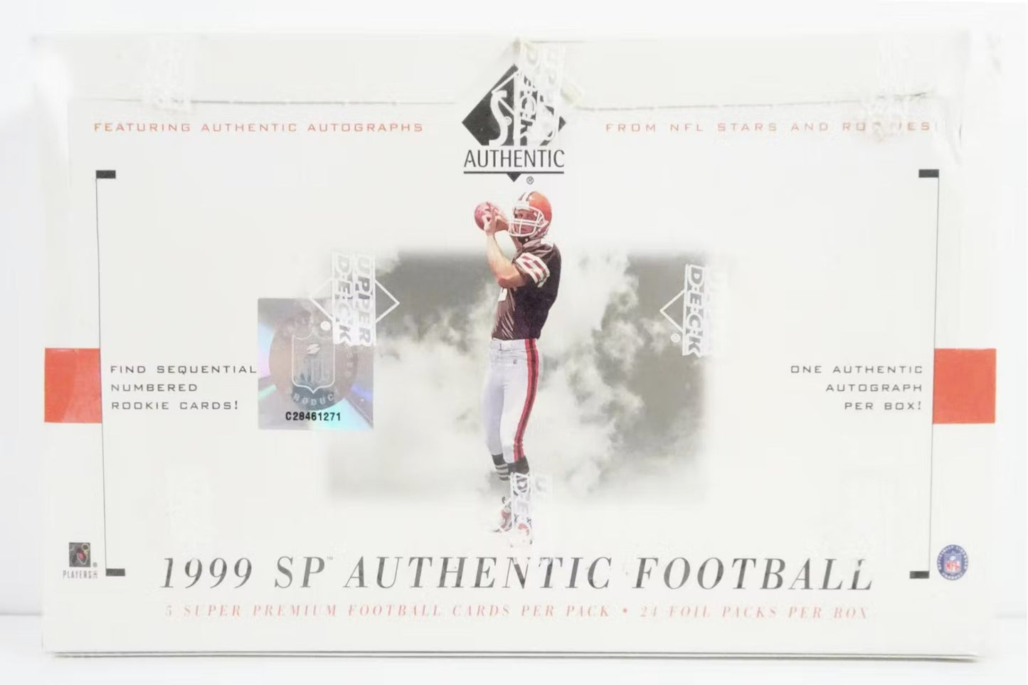 1999 Upper Deck SP Authentic Football Box
