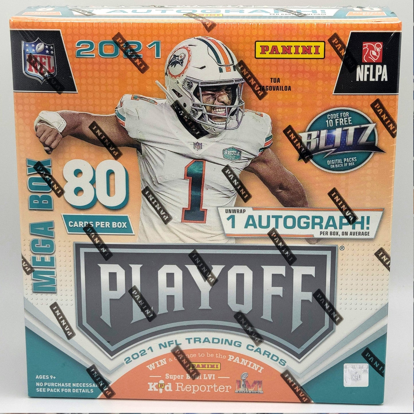 2021 Panini Playoff Mega Football Box