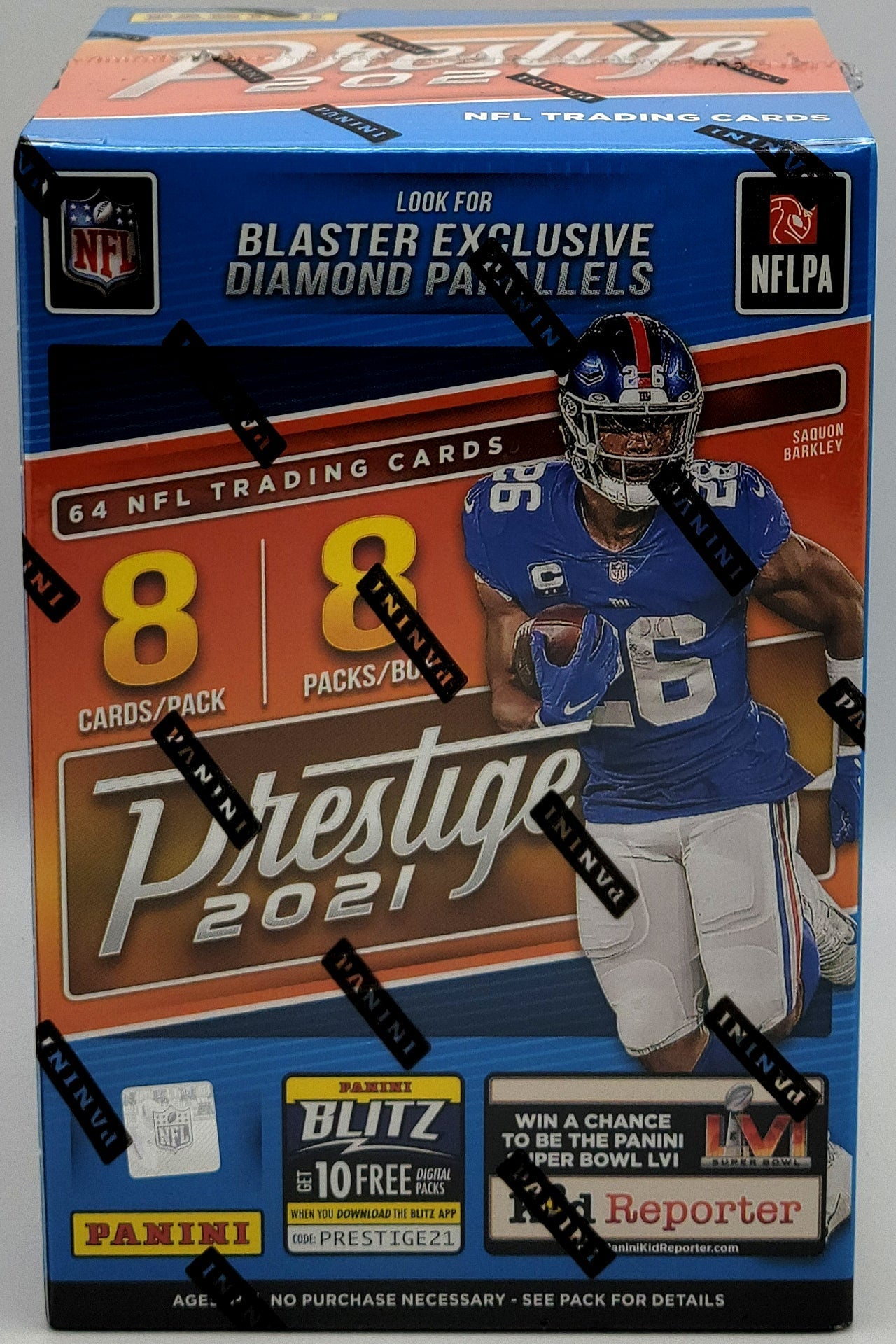 2021 Panini Prestige Blaster Football Box