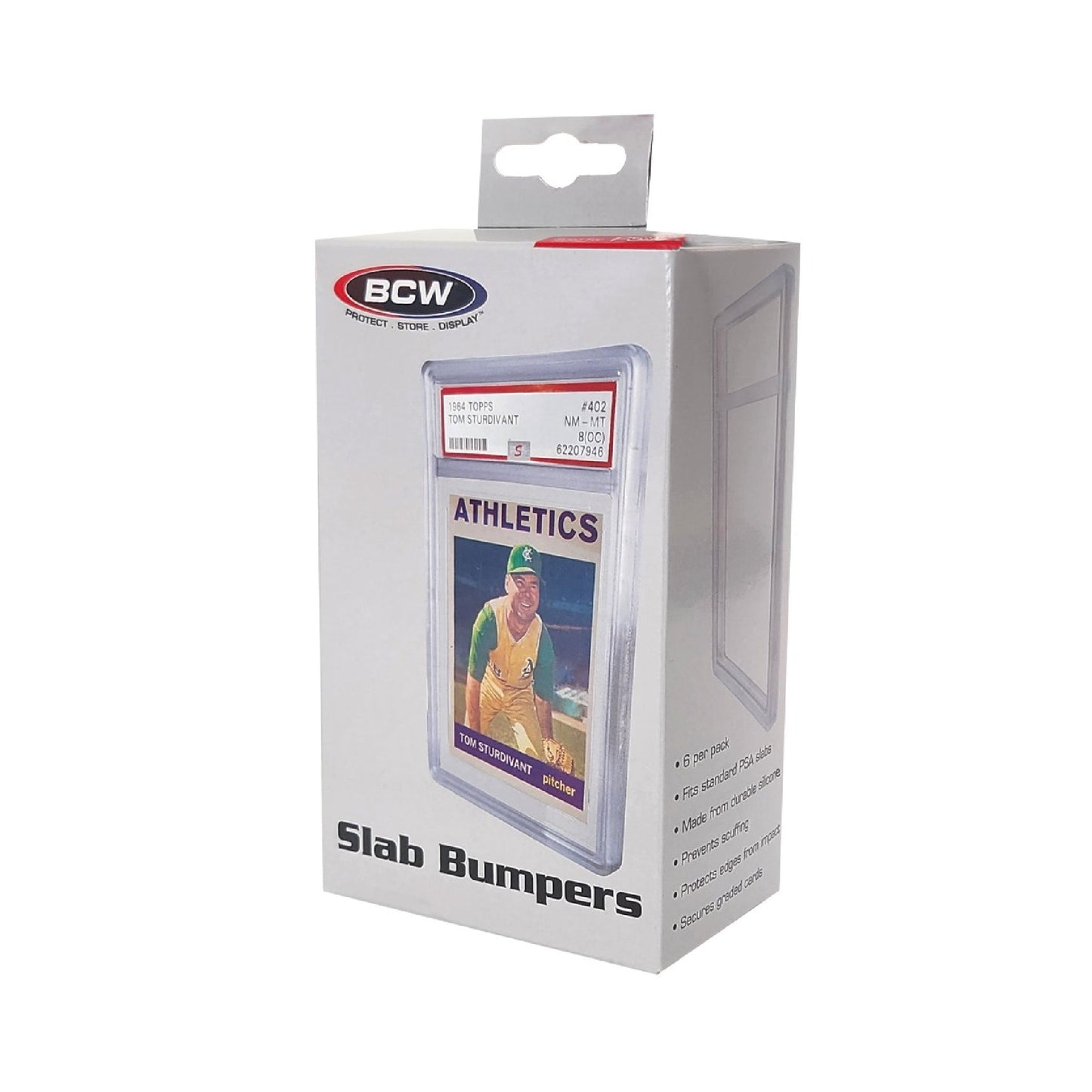 BCW Slab Bumpers For PSA Cards (Clear)