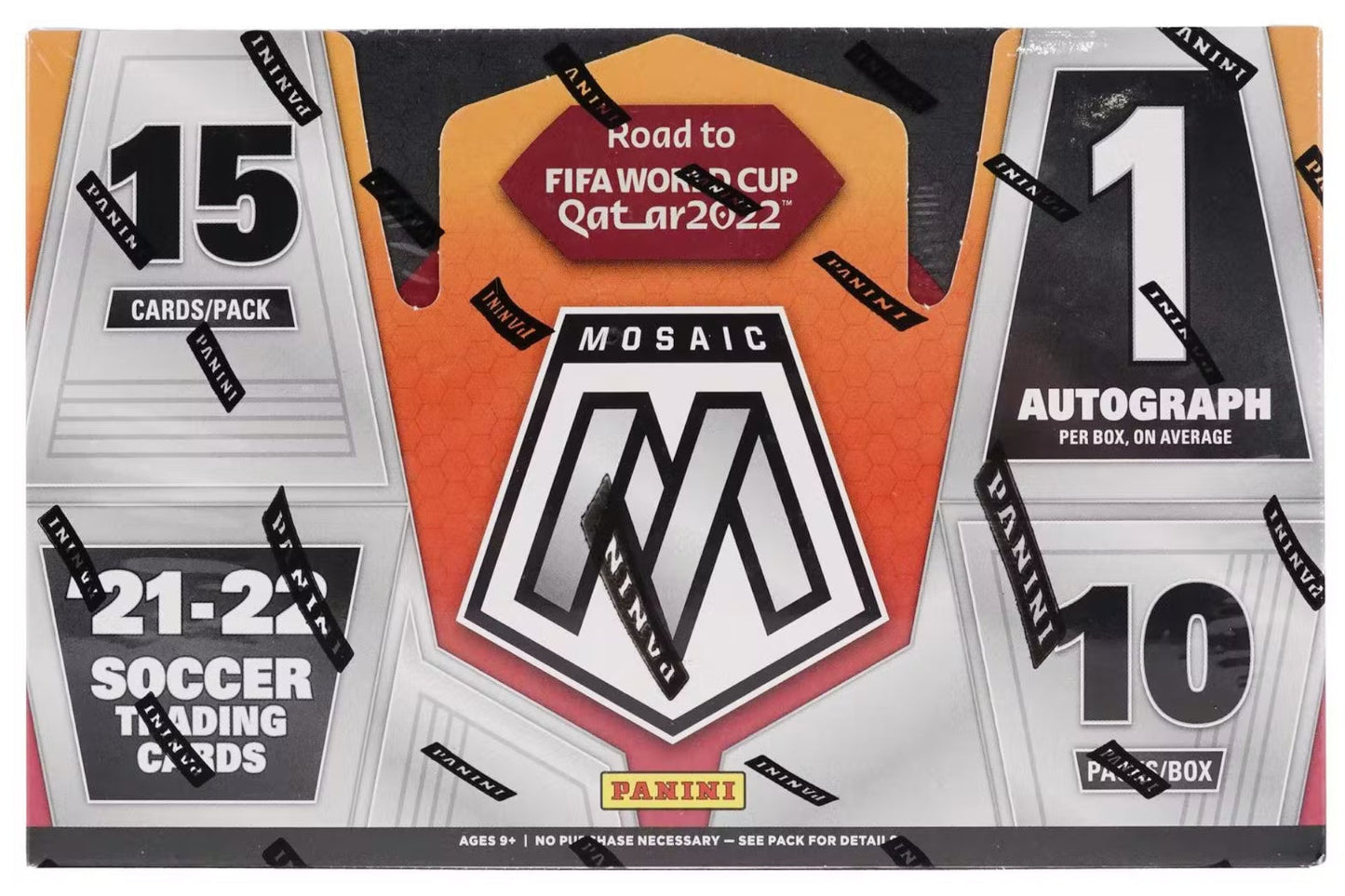 2021/22 Panini Mosaic FIFA Road to the World Cup Soccer Box