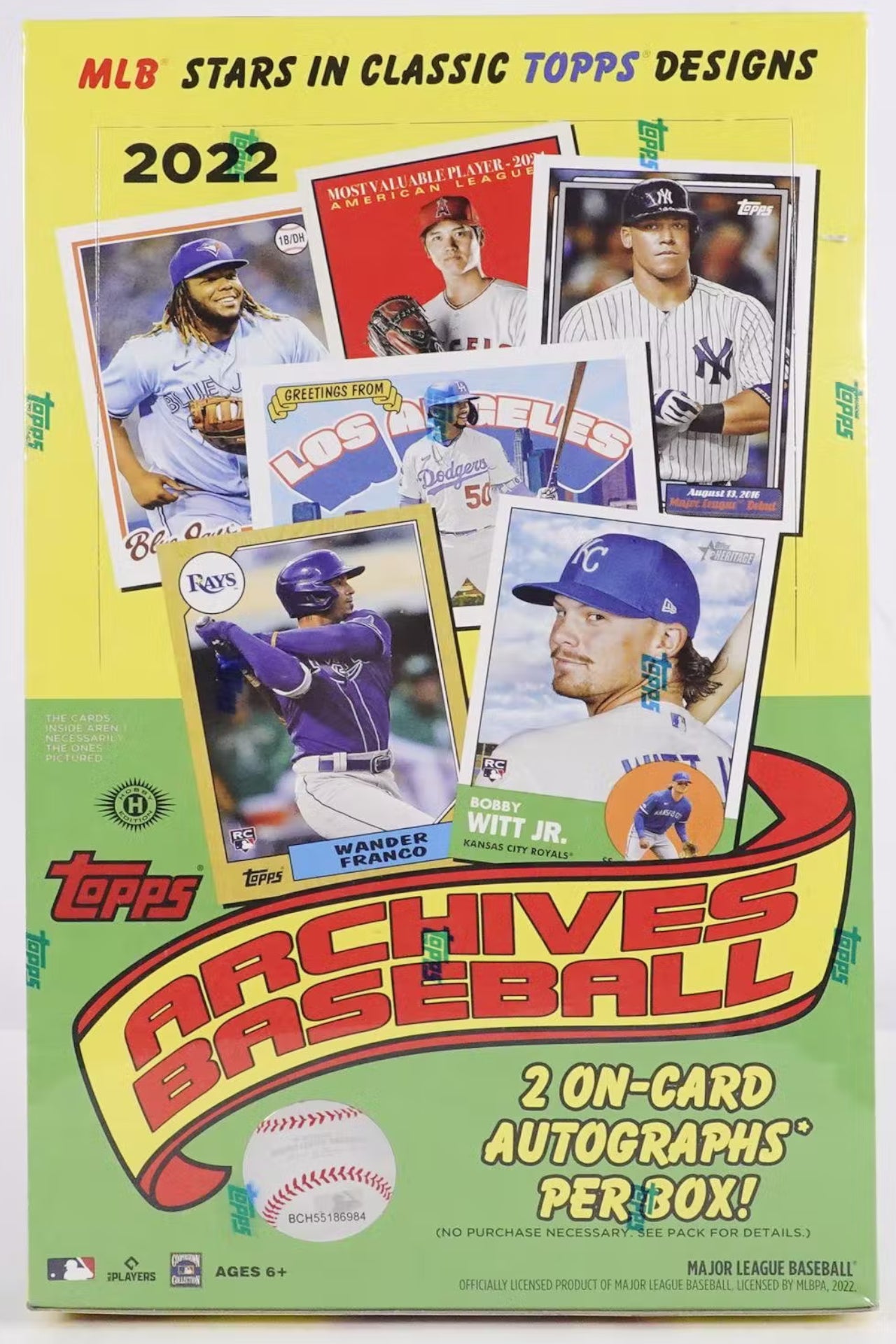 2022 Topps Archives Baseball Hobby Box