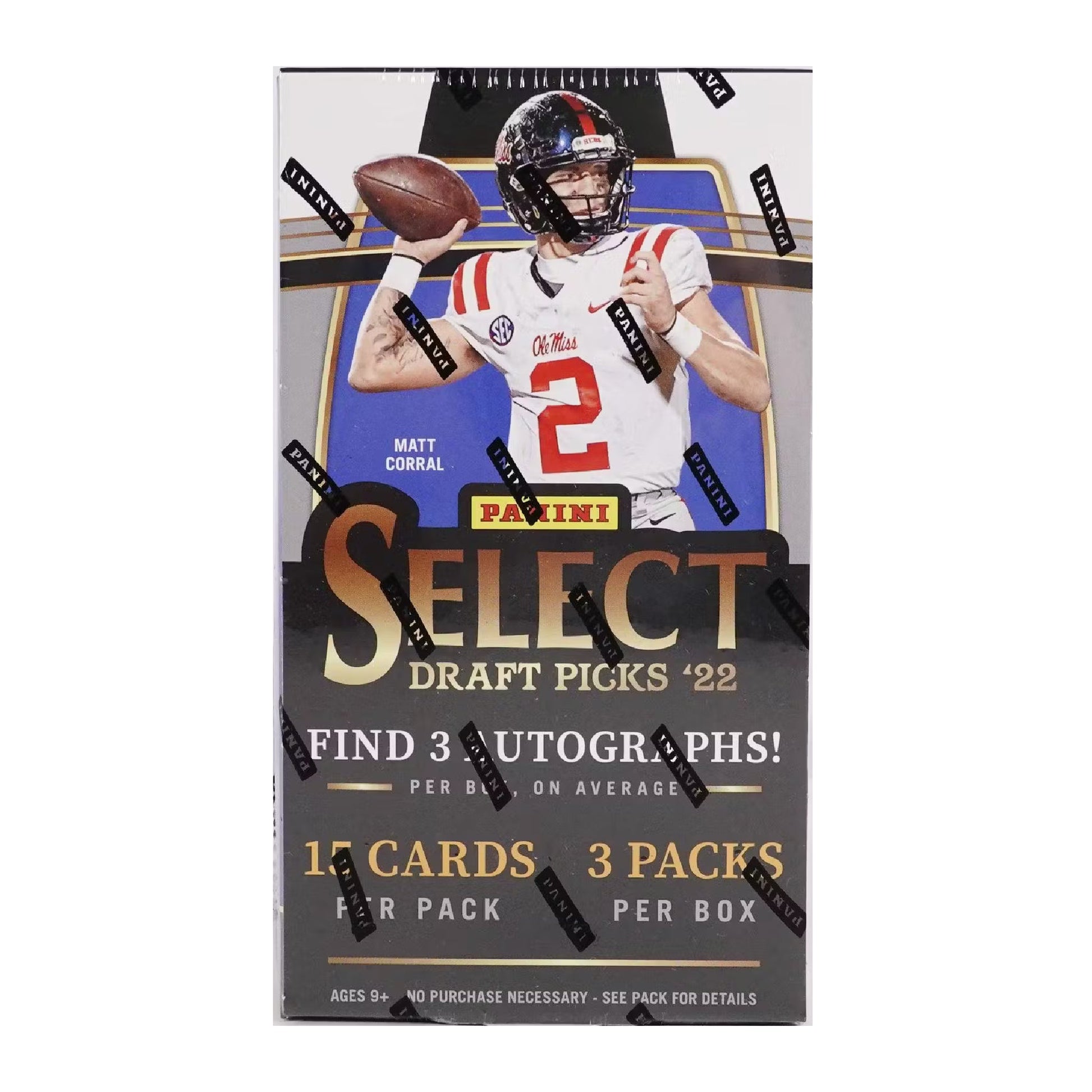 2022 Panini Select Draft Picks Football Hobby Box