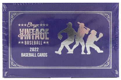 2022 Onyx Vintage Extended Series Baseball Hobby Box