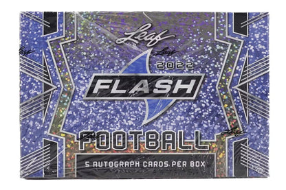 2022 Leaf Flash Football Hobby Box
