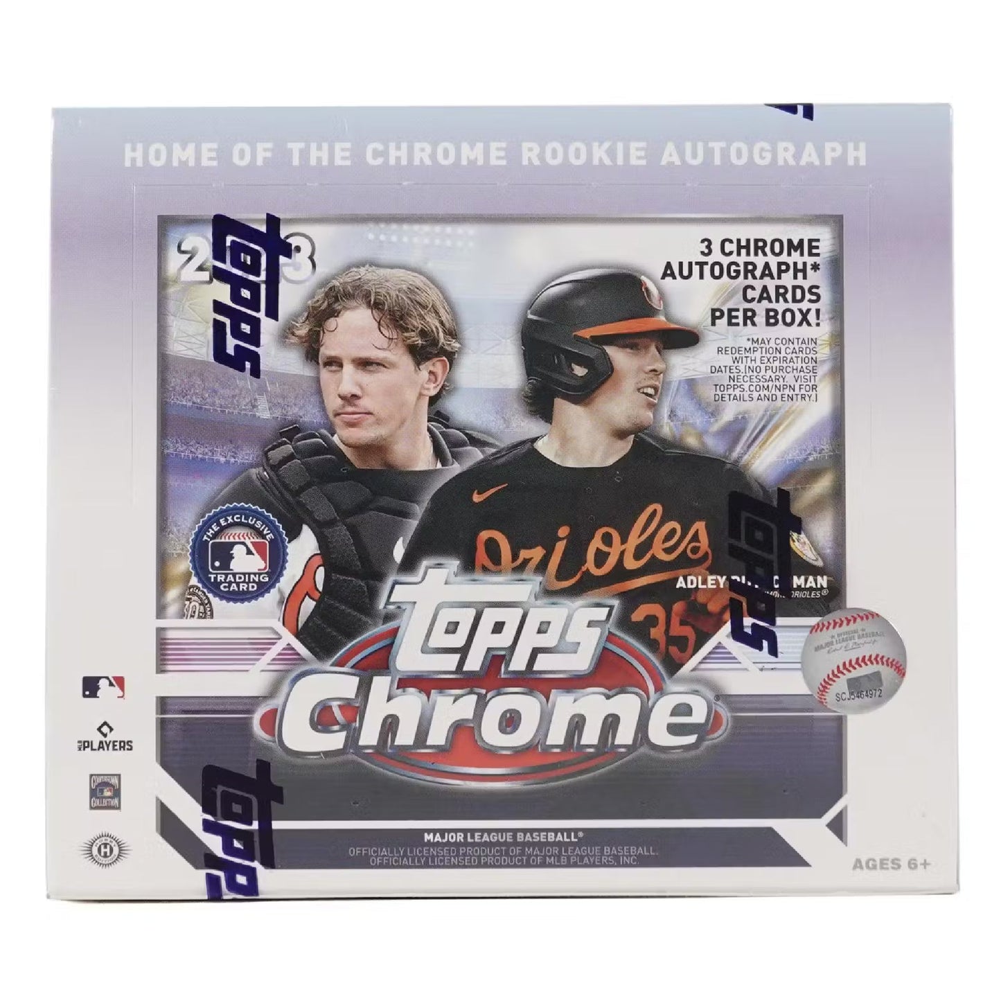 2023 Topps Chrome Jumbo Baseball Hobby Box 
