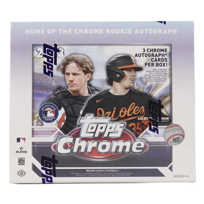 2023 Topps Chrome Jumbo Baseball Hobby Box 