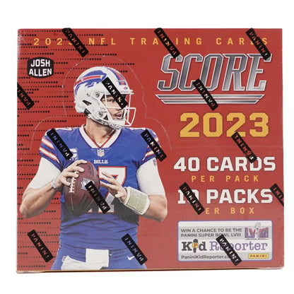 2023 Panini Score Football Hobby Box 